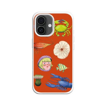 iPhone 16 SolidX 白 - Chubbynida - 烈焰海之舞