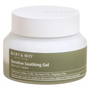 MARY&MAY 魚腥草+茶樹淨化調理凝膠霜  1罐  70ml
