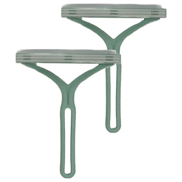 ROYALLIN 蘿林嚴選 衣物刮毛神器 尺寸12.5*15 cm 材質PP  綠色  2個