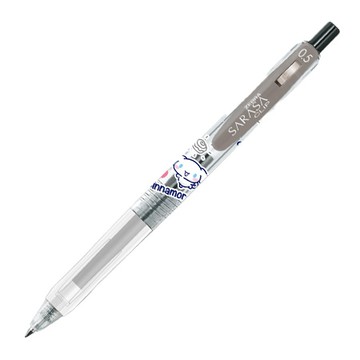 斑馬ZEBRA SARASA CLIP鋼珠筆三麗鷗限定版/JJ15-SBG-BK/大耳狗喜拿/黑芯/0.5mm