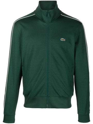 Lacoste - Original Paris piqué-weave jacket - men - Polyester/Cotton - 3 - Green