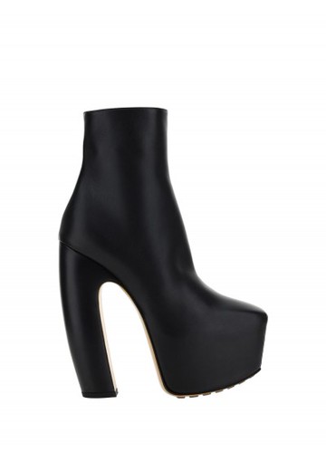 Bottega Veneta - Pump Ankle Boots - Womens - Black