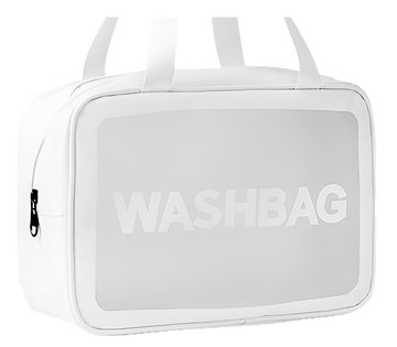 Nopeasti 諾比 單層透氣防水運動收納手提包  L  白色