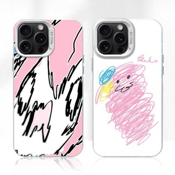 抽象波奇醬適用三星S24ULTRA手機殼GALAX二次元S23+plus鐳射彩銀S22/21FE孤獨搖滾S20動漫A34新A55防摔A25套