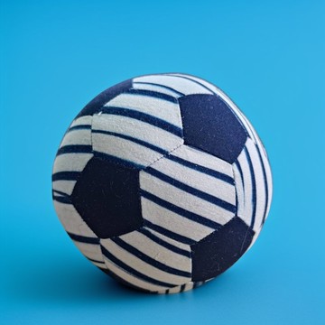 藍染足球玩偶 大尺寸