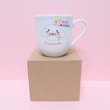 布丁泡泡 大耳狗 Cinnamoroll 喜拿 純白 日本製 陶瓷 馬克杯 三麗鷗 SANRIO