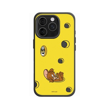 iPhone 16 Pro SolidX 黑 - 湯姆貓與傑利鼠 Tom and Jerry - 起司追逐賽