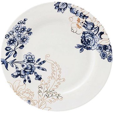 《V&A》淺餐盤(青花燙金26.5cm)