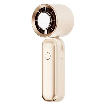 GUXON 古尚 巧冰扇/冰敷手持高速風扇  GXFAN01  奶茶金