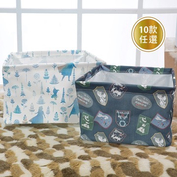 【收納王妃】迪士尼 冰雪奇緣系列  方形 大款桌上收納桶 艾莎/安娜/雪寶