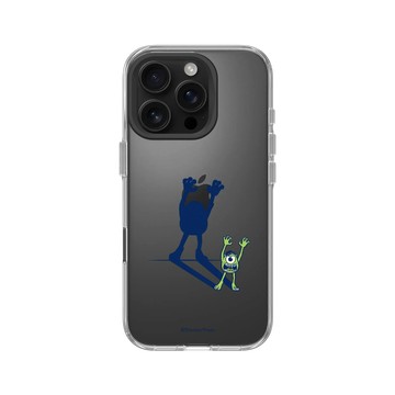 iPhone 16 Pro Clear Case（相機按鈕） 透明 - 迪士尼-皮克斯 PIXAR - Ahhhh! 大眼仔