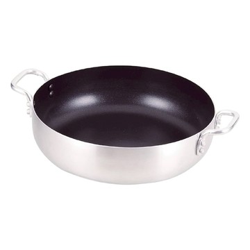 珍珠金屬 雙柄桌面鍋 烤箱適用 HB-3965  1個  16cm