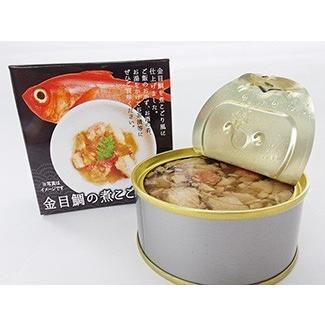 金目鯛の煮こごり風×3個セット キンメダイを煮こごり風に仕上げた缶詰です。きんめだいのお茶漬けにも最適