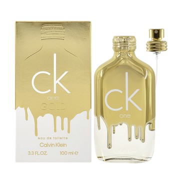 【Calvin Klein 卡文克萊】CK ONE Gold 男性淡香水 100ml