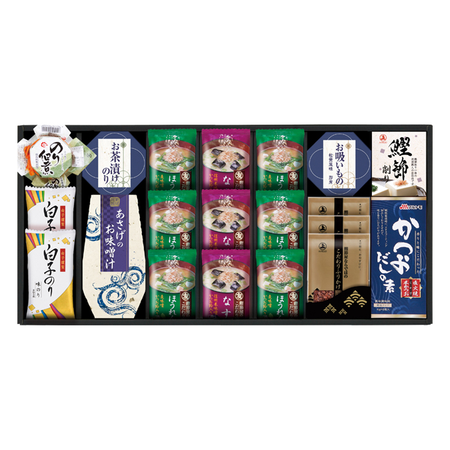 香典返し　食品｜30％OFF｜マルトモ　フリーズドライみそ汁＆食卓詰合せ　No.50　※消費税・8％｜香典のお返し