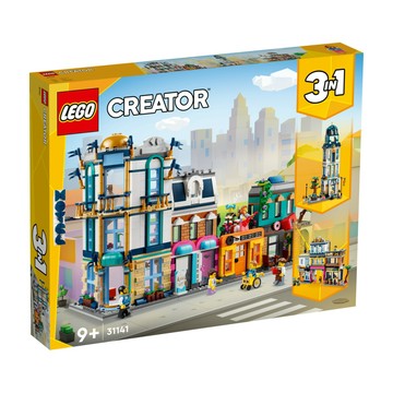 LEGO 創意百變系列3合1 31141 市中心大街(建築積木 益智玩具)