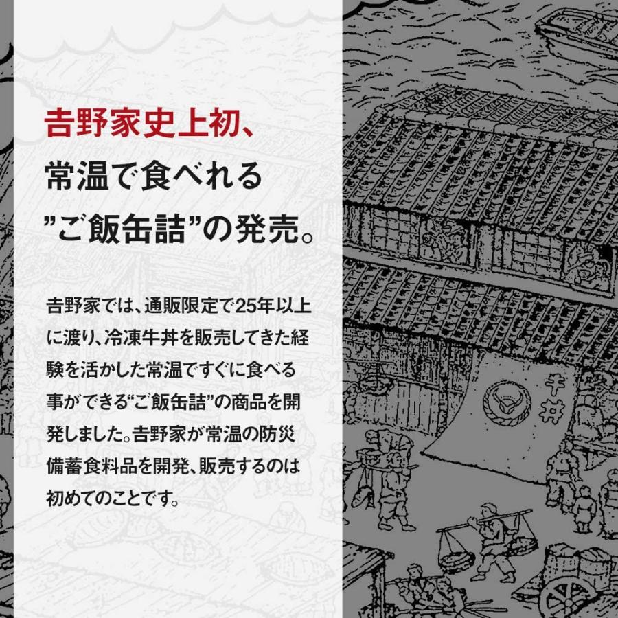 吉野家 缶飯 豚丼 (玄米入り)   160g×6缶セット 非常食 保存食 防災食 缶詰 おかず (常温OK)