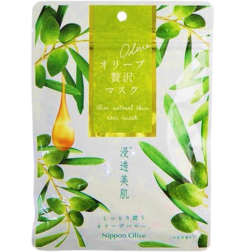 橄欖美濃 橄欖臉部面膜 7片裝