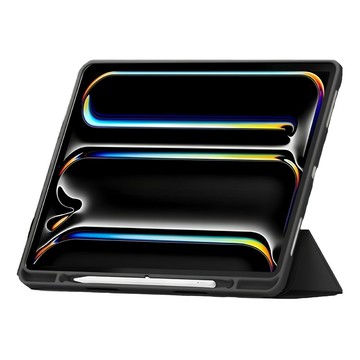 SINJIMORU 平板電腦保護殼 含筆槽  iPad Pro 7 M4代 11吋  黑色  1個