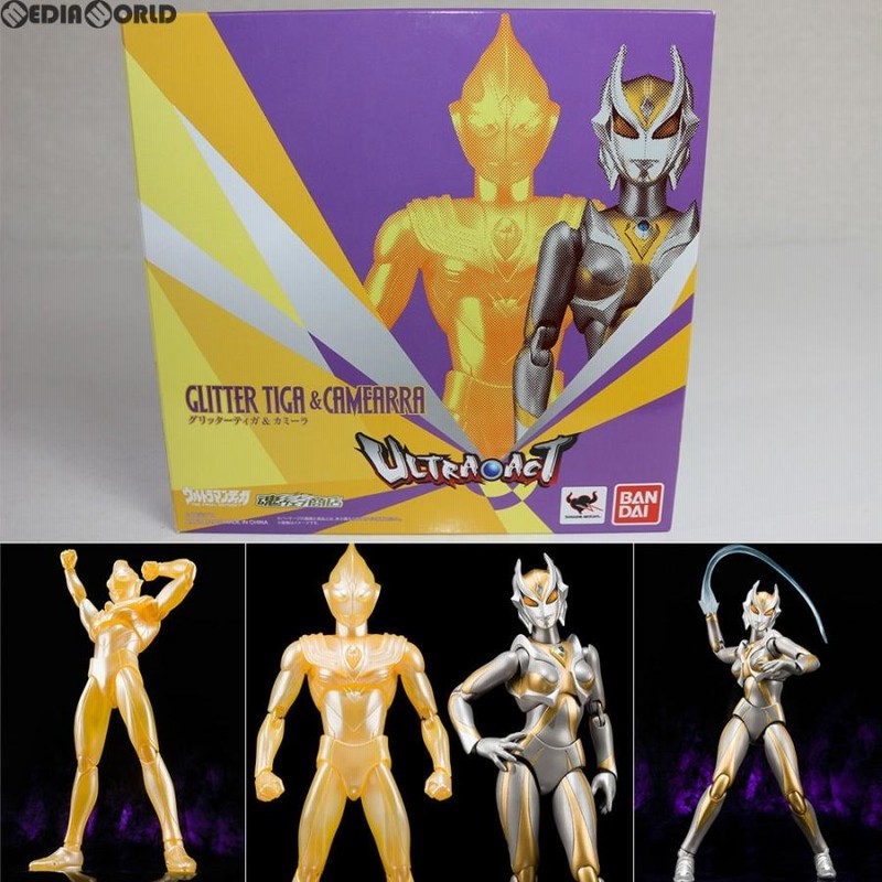 中古即納』{FIG}限定 ULTRA-ACT(ウルトラアクト) グリッターティガ＆カミーラセット ウルトラマンティガ THE FINAL  ODYSSEY 完成品 可動フィギュア バンダイ | LINEブランドカタログ