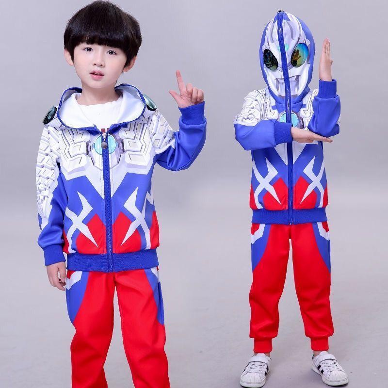 子供服 ウルトラマン Ultraman 衣装 セットアップ キッズ 上下セット 2