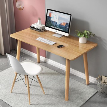 電腦桌台式學生簡易書桌女生出租屋小型寫字學習桌筆記本臥室桌子【林之舍】