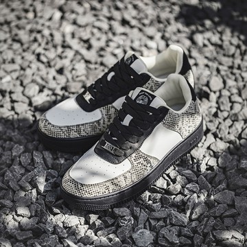 MRA 靈蛇系列空軍板鞋男鞋2025秋季新款厚底運動休閒鞋百搭潮鞋子