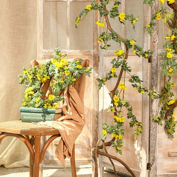 仿真花假花壁掛幼兒園森系植物角戶外裝飾景觀別墅庭院花園布置