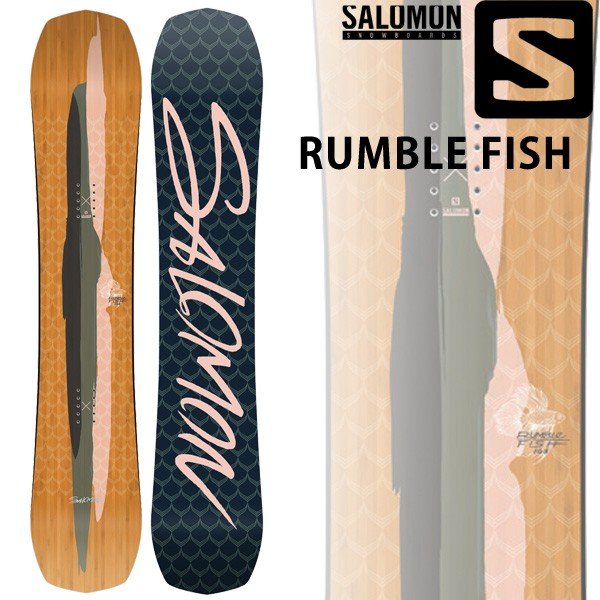 21-22 SALOMON サロモン RUMBLE FISH ランブルフィッシュ使用状況 