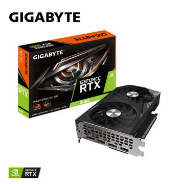 技嘉 RTX3060 WINDFORCE OC 12G 顯示卡+技嘉 P650G PG5 電源供應器+技嘉 C103 機殼