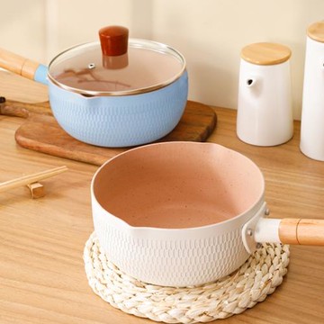 電磁爐煮泡面麥飯石家用嬰兒不粘湯鍋寶寶輔食小奶鍋日式雪平鍋