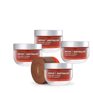 澳洲NATIVE 山羊奶曼努考蜂蜜綜合霜   150gx4 入組(深層養護系列) 即期品-2026年11月到期
