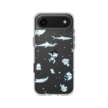 iPhone Air Clear Case（相機按鈕） 透明 - 迪士尼-皮克斯 PIXAR - 海底總動員-海底世界