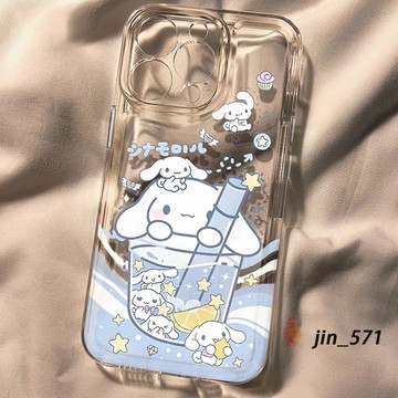 卡通玉桂兔帕恰狗 全包軟殼 適用SAMSUNGS8/S10/S20手機殻 S21FE/S24ULTRA 防摔保護包