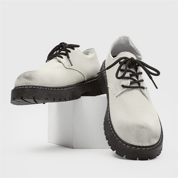 現免運🚚鞋子 男鞋 大碼男鞋 復古德比鞋 厚底增高男鞋 英倫風擦色大頭皮鞋 休閒皮鞋 6cm跟高 帆布男鞋