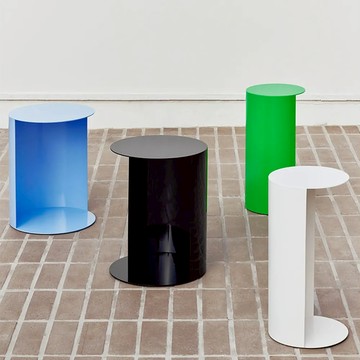 韓國 rareraw CYLINDER 圓形邊桌 (五色） - 黃