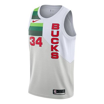 Nike NBA Giannis Antetokounmpo Milwaukee Bucks 2018/19 Authentic Jersey #34