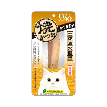 貓-CIAO炙燒魚柳條18g-柴魚片