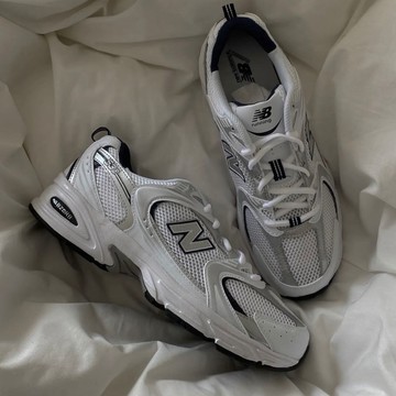 S.G NEW BALANCE 530 NB530 運動鞋 MR530SG 白銀 白藍 韓系 增高 百搭 男女鞋 情侶鞋