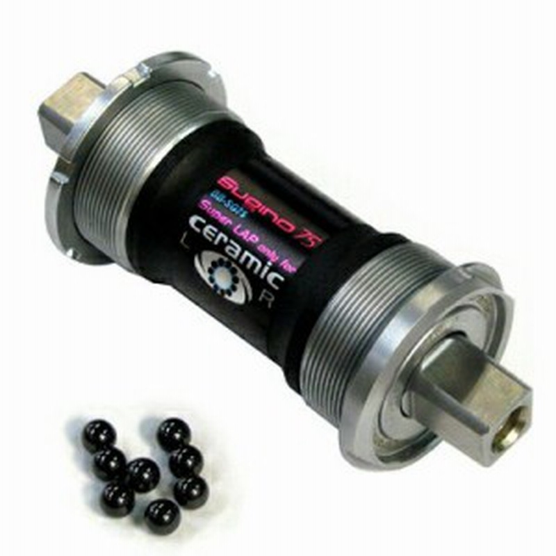 スギノ BB-SG75 SUPER CERAMIC ボトムブラケット 【自転車 