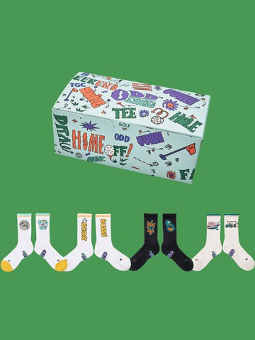 GOLF 2ND 4-Pair Pack Socks Set Accessories