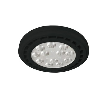 燈泡 (2入組)HAFLY LED AR111光源模組 9W 宅角聚光36° 黑框/白框 高顯色