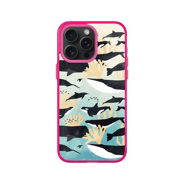 iPhone 15 Pro Max Clear 粉漾桃 - 花生騷 WasangShow - 鯨魚海