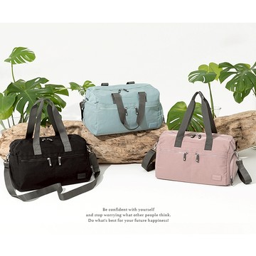 【金安德森】輕甜旅程 手提 側背包 淺湖藍 黑色 淺紫色 托特包 三色任選