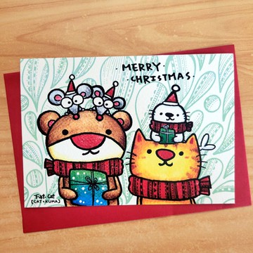 聖誕卡片 -- 聖誕party