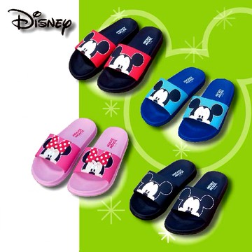 (e鞋院)歡樂迪士尼米奇米妮拖鞋-男女款