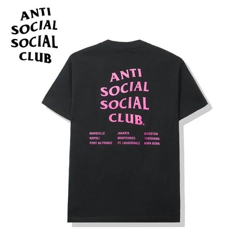アンチソーシャルクラブ Anti Social Social Club Club Med Black Tee ...
