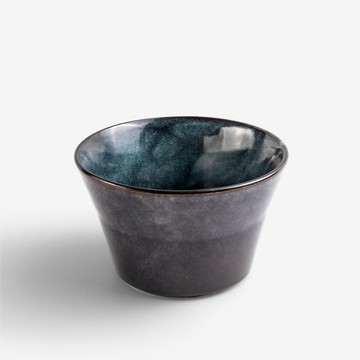 WAGA 夜空映色 14cm 陶瓷高碗｜黛藍｜單品