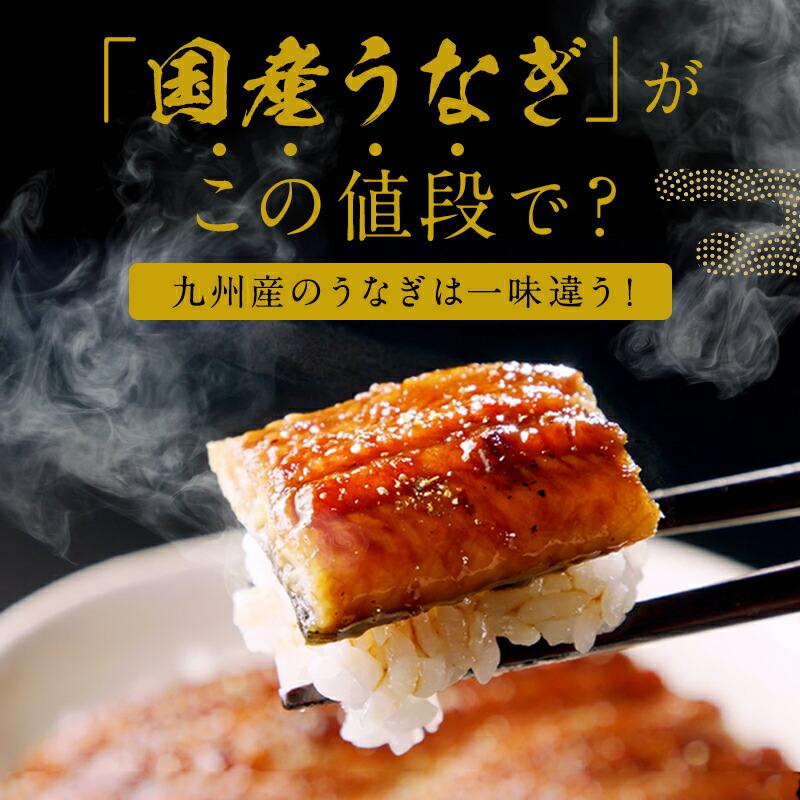 国産うなぎ蒲焼き