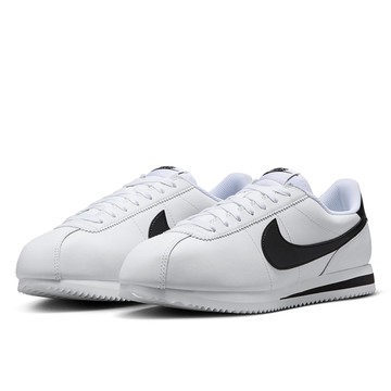 NIKE W CORTEZ 休閒鞋 女鞋 運動 阿甘鞋 復古 白黑 DN1791-107